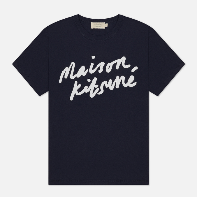zhenskaya-futbolka-maison-kitsune-handwriting-navy-04-1_676x676